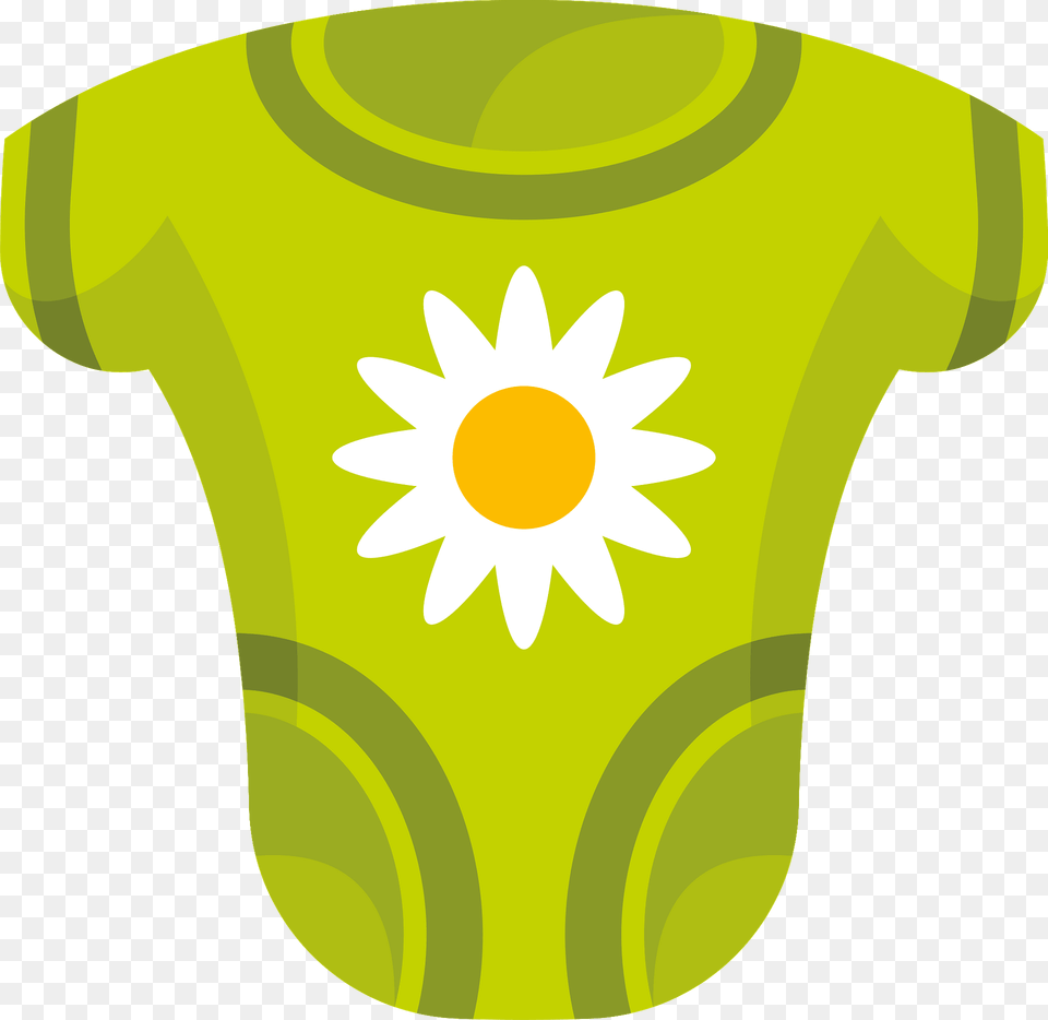 Baby Clothes Clipart, Clothing, Daisy, Flower, Plant Png Image