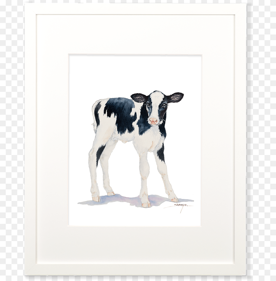Baby Cow Wall Artclass Baby Cow, Animal, Calf, Cattle, Livestock Png Image