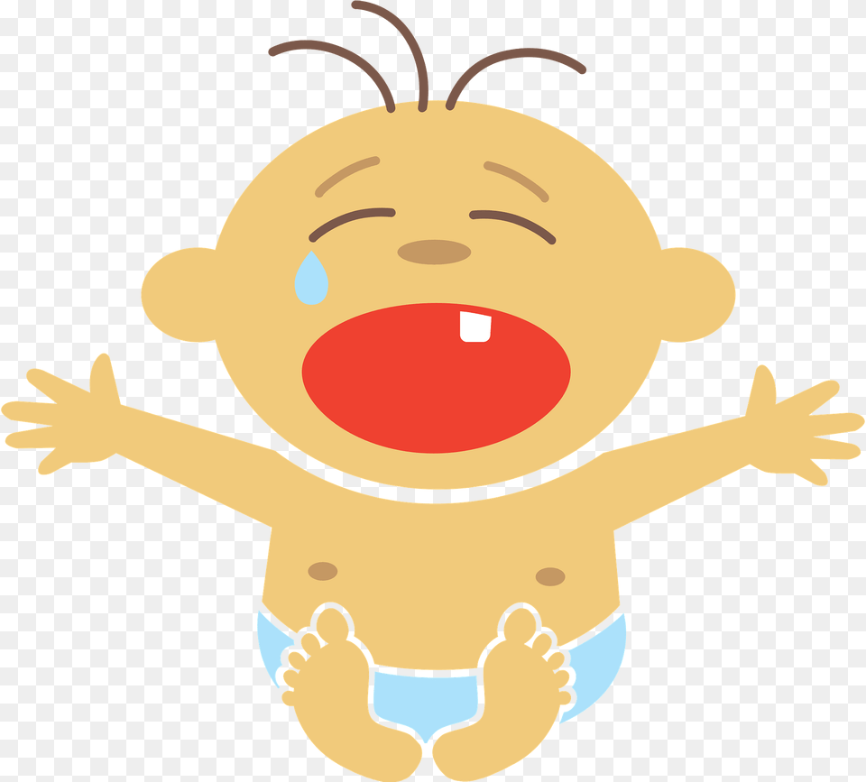 Baby Crying Clipart, Face, Head, Person, Animal Png