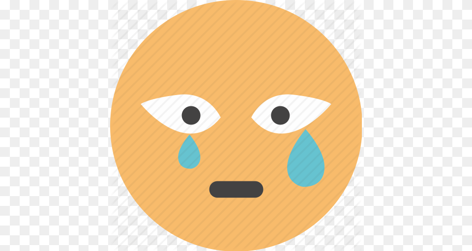 Baby Crying Emoji Face Feel Weeping Icon, Ping Pong, Ping Pong Paddle, Racket, Sport Png Image