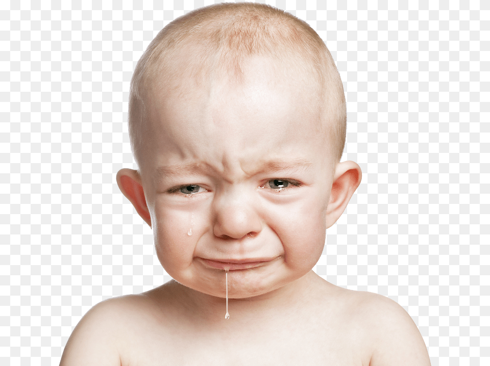 Baby Crying Picture Crying Baby, Face, Frown, Head, Person Free Png Download
