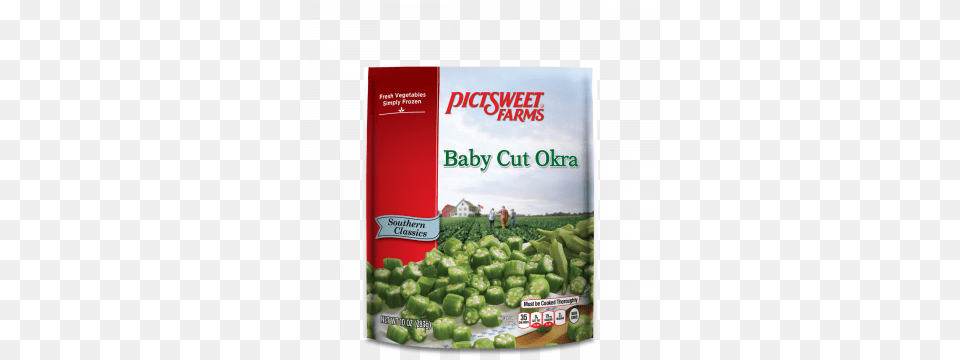 Baby Cut Okra Pictsweet Deluxe Chinese Stir Fry Vegetables Seasoned, Person, Food, Produce, Pepper Png