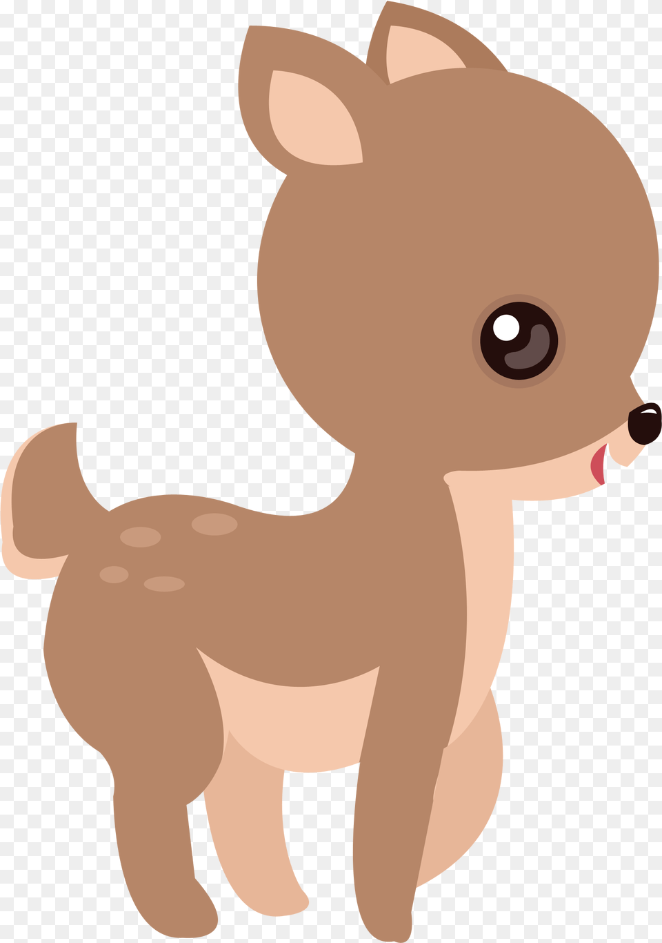 Baby Deer Clipart Transparent Background, Person, Animal, Mammal, Wildlife Free Png