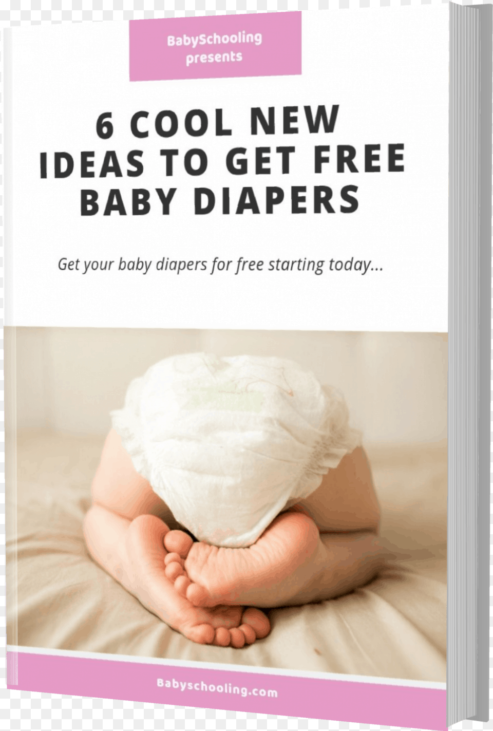 Baby Diapers Ebook Baby Bottom In Diaper, Person Free Png Download