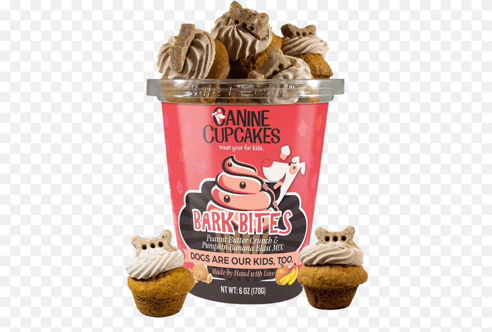 Baby Dog Cupcakes Treats Dog, Cream, Dessert, Food, Ice Cream Png