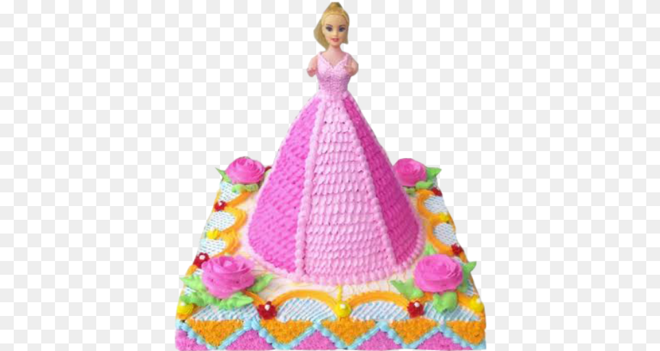 Baby Doll Doll Cake Hd, Cream, Dessert, Icing, Food Free Transparent Png