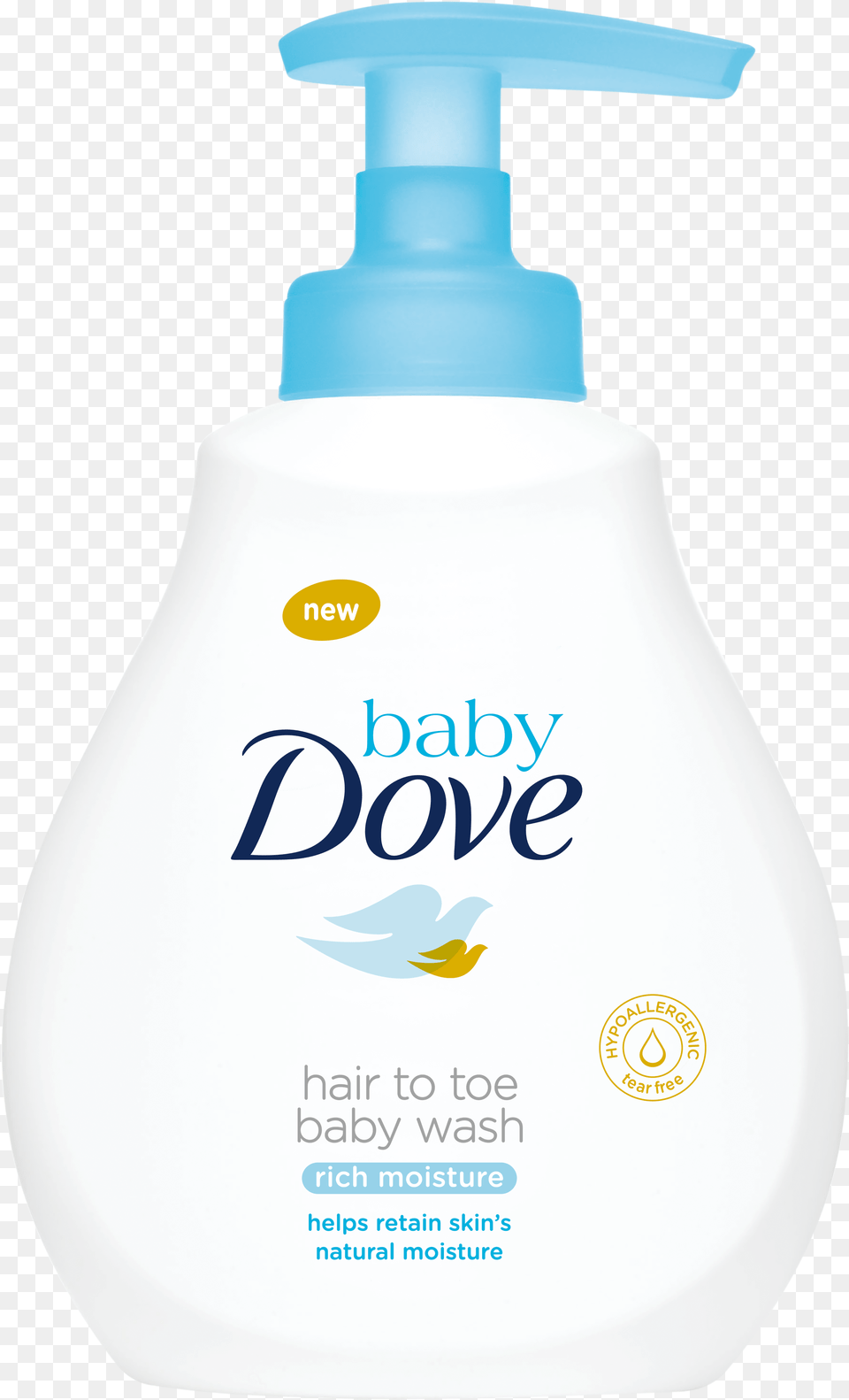Baby Dove Tip To Toe Wash, Bottle, Lotion, Cosmetics, Shaker Png