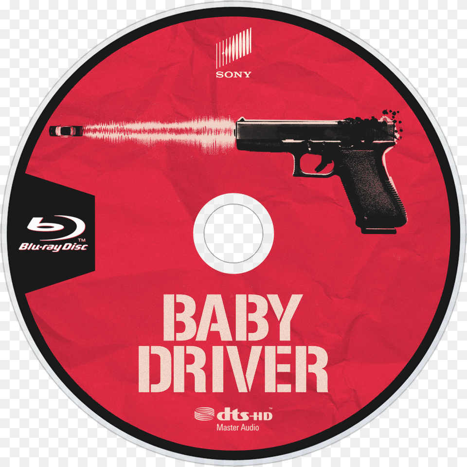Baby Driver Movie Title, Firearm, Weapon, Gun, Handgun Free Png Download