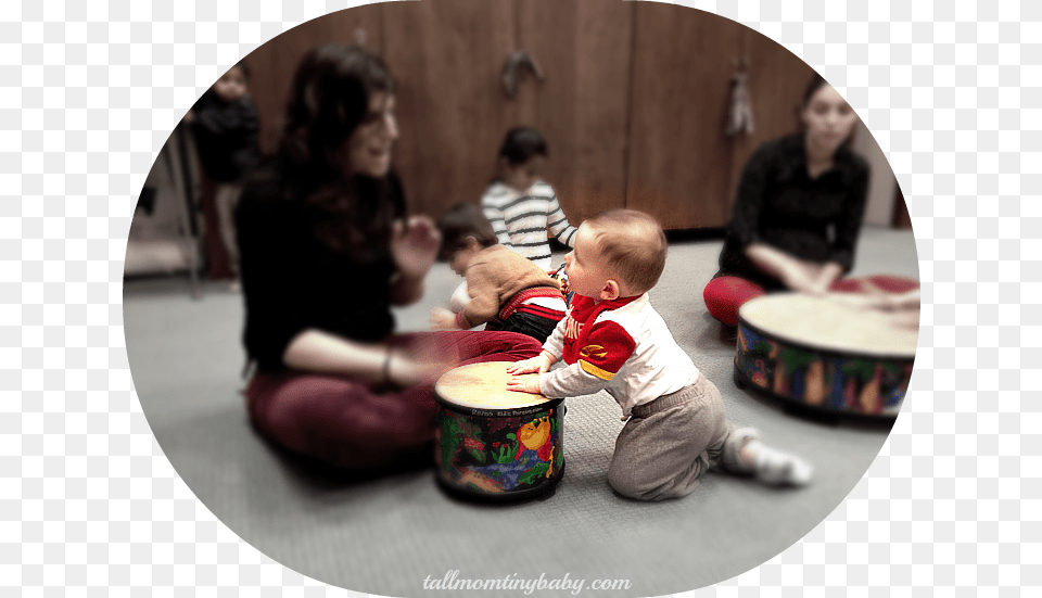 Baby Drum Remo Music Together Toddler, Person, Adult, Woman, Female Png Image