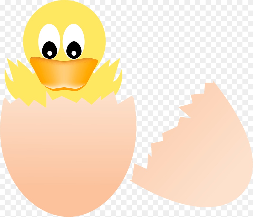 Baby Duck Hatching Clipart, Nature, Outdoors, Snow, Snowman Free Png Download