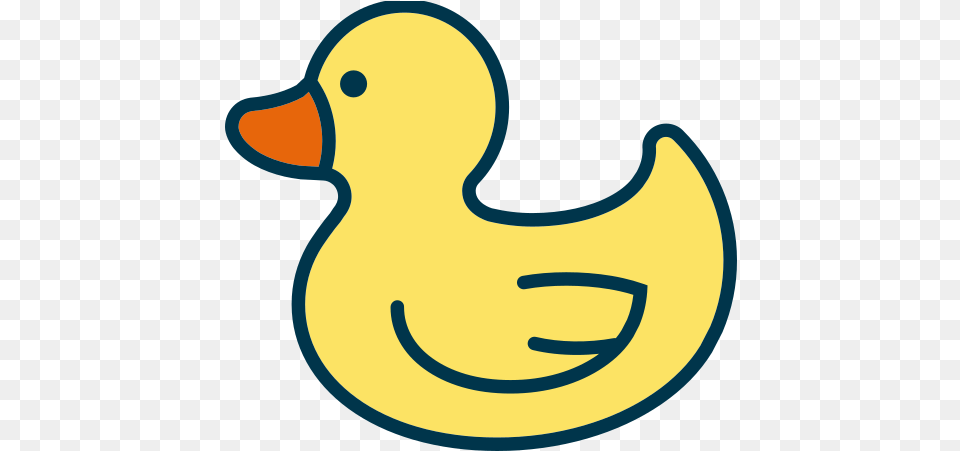 Baby Duckling Duck Icon Of Babies Animal Figure, Bird, Beak Free Transparent Png