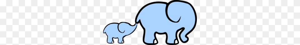 Baby Elephant And Adult Elephant Clip Art, Animal, Buffalo, Mammal, Wildlife Png Image