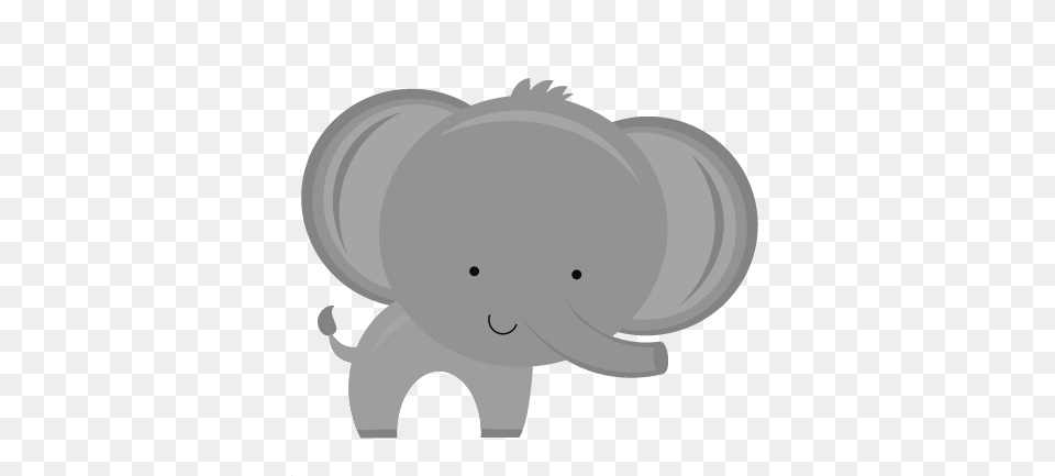 Baby Elephant Background Indian Elephant, Silhouette Free Png