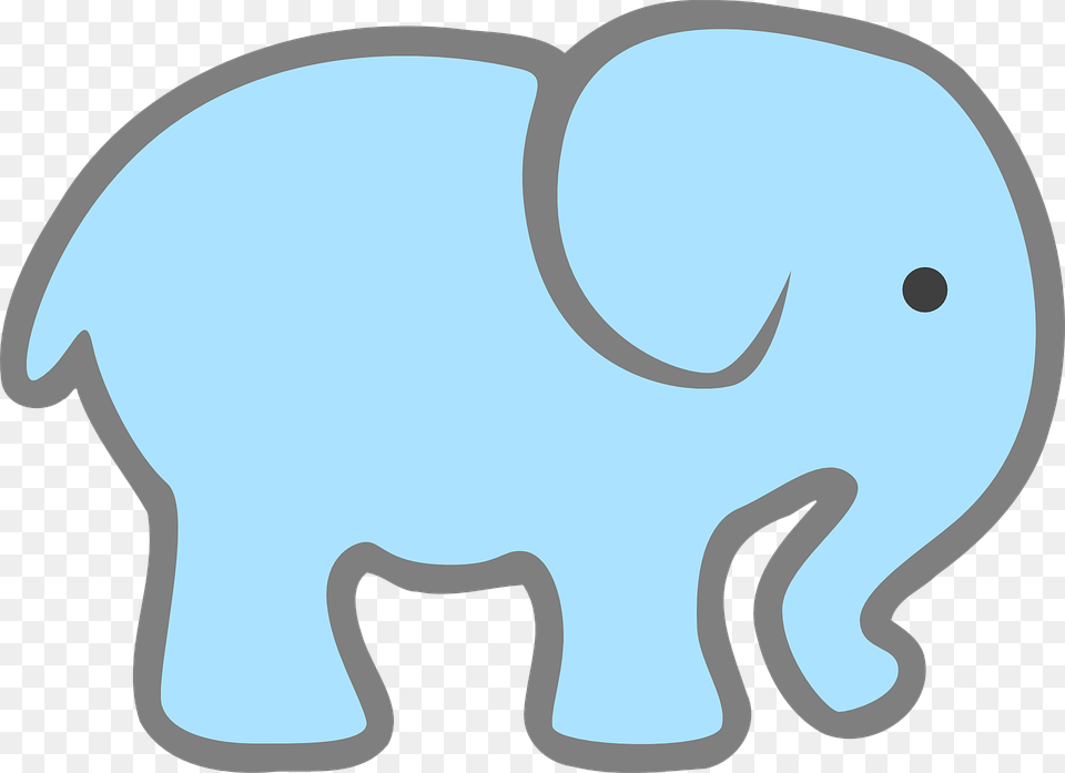 Baby Elephant Clip Art, Animal, Mammal, Wildlife Free Png Download