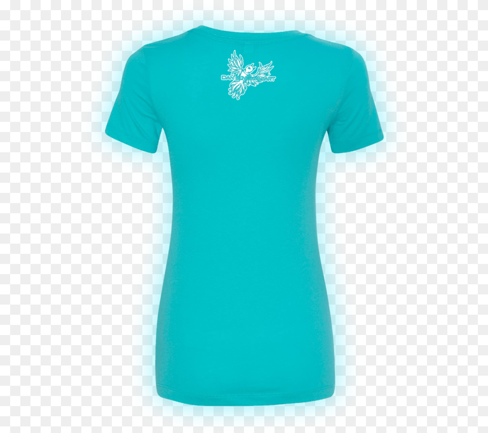 Baby Elephant Shirt Preview Back Turquoise Plain Blue T Shirt, Clothing, T-shirt, Outdoors Png