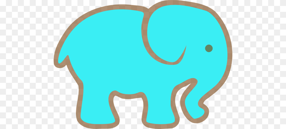 Baby Elephant With Umbrella Clipart, Animal, Mammal, Wildlife Free Png Download