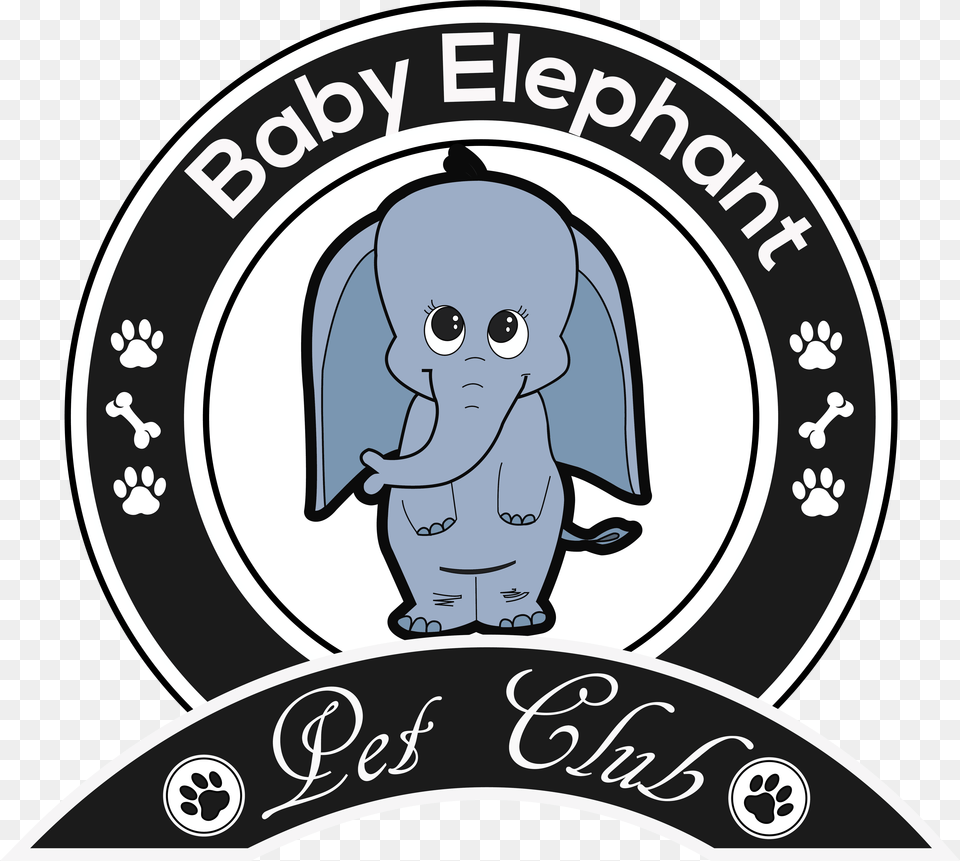 Baby Elephant Yoga Alliance International India, Logo, Emblem, Sticker, Symbol Free Png Download