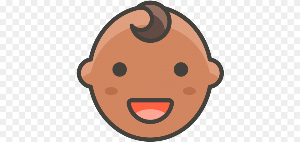 Baby Emoji Cartoon, Food, Sweets, Disk Free Png Download