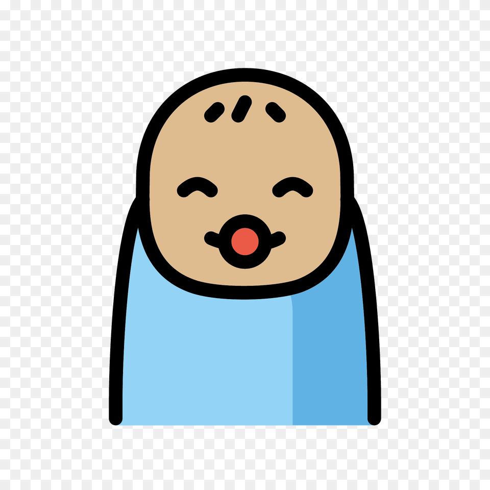 Baby Emoji Clipart, Person, Face, Head Png Image