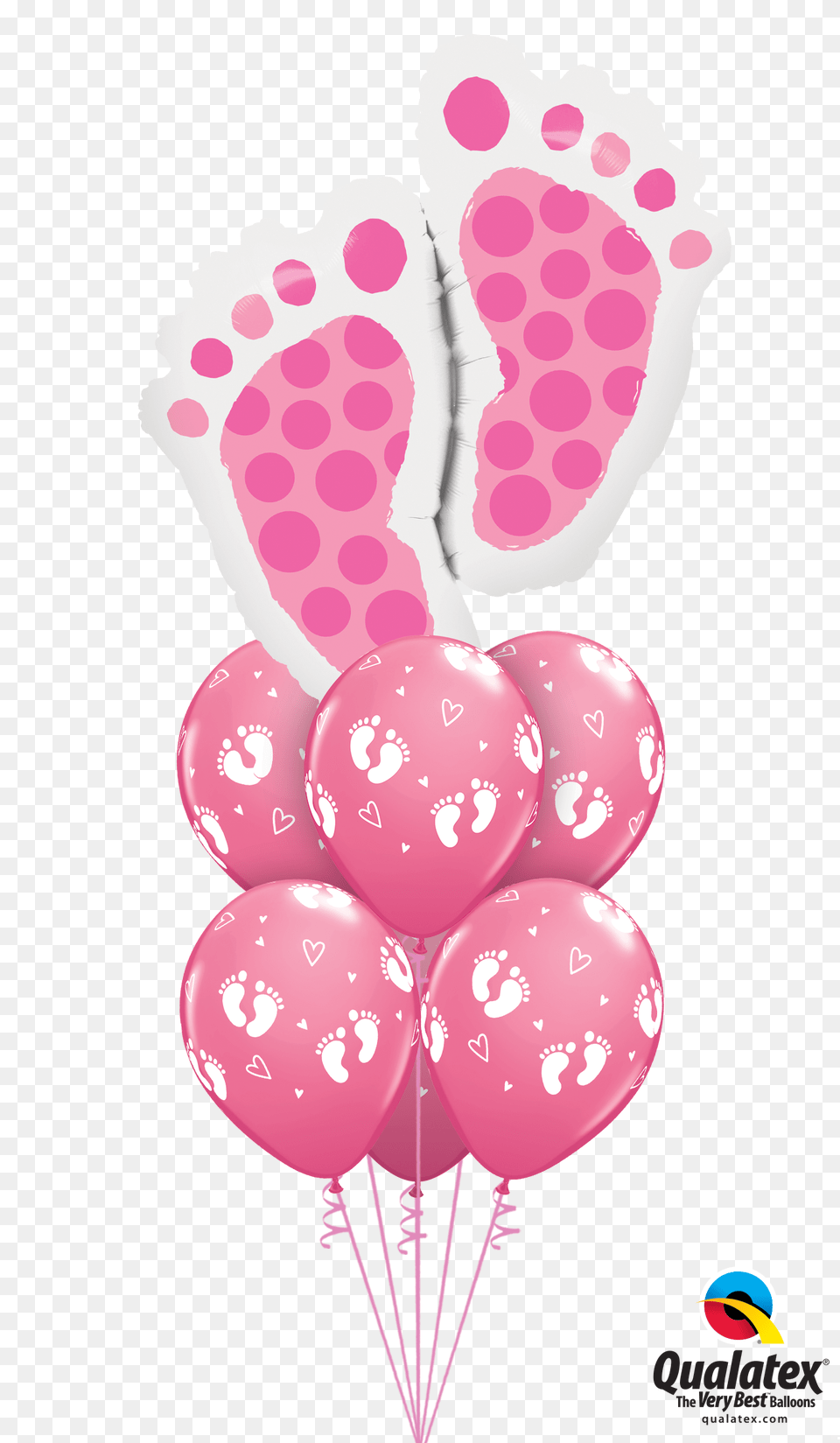 Baby Feet Balloon Bouquets Png