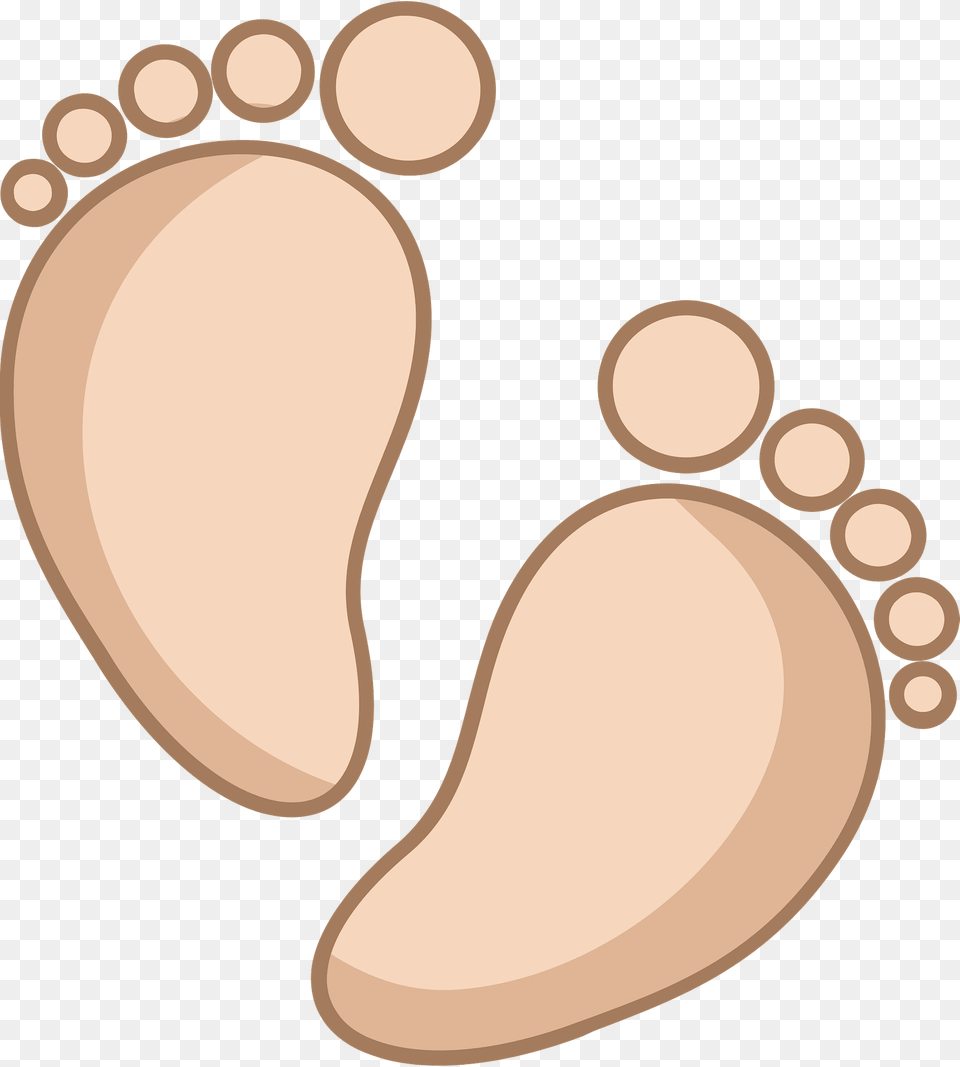 Baby Feet Clipart, Footprint Free Transparent Png