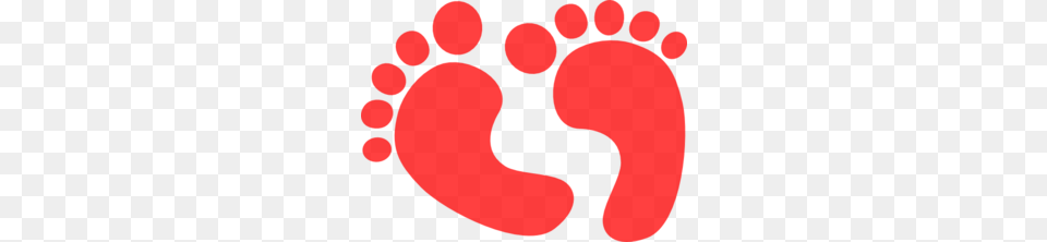 Baby Feet Clipart, Footprint, Food, Ketchup Free Png Download
