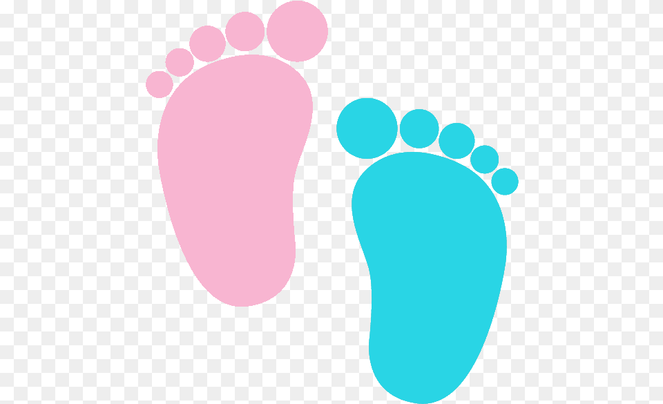 Baby Feet Clipart Transparent Background, Footprint Free Png Download