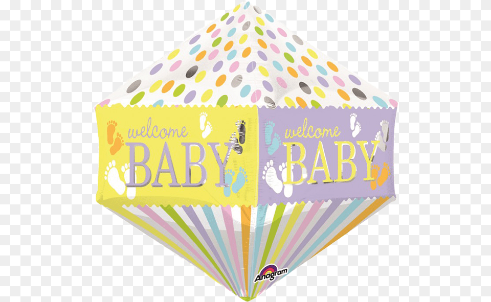 Baby Feet Gender Neutral Balloon Triangle, Tent Free Transparent Png