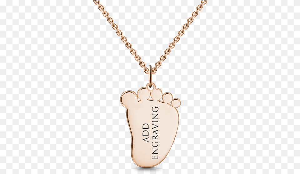 Baby Feet Personalized Engraved Bar Necklace 925 Sterling Name Gold Necklace, Accessories, Jewelry, Pendant, Locket Png