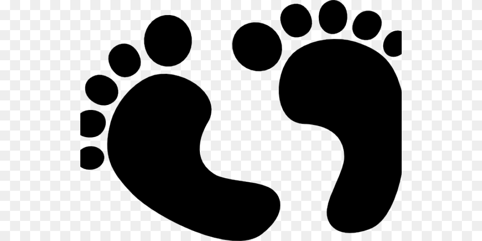 Baby Feet Vector Clipart Baby Feet Svg, Footprint, Blackboard Free Transparent Png