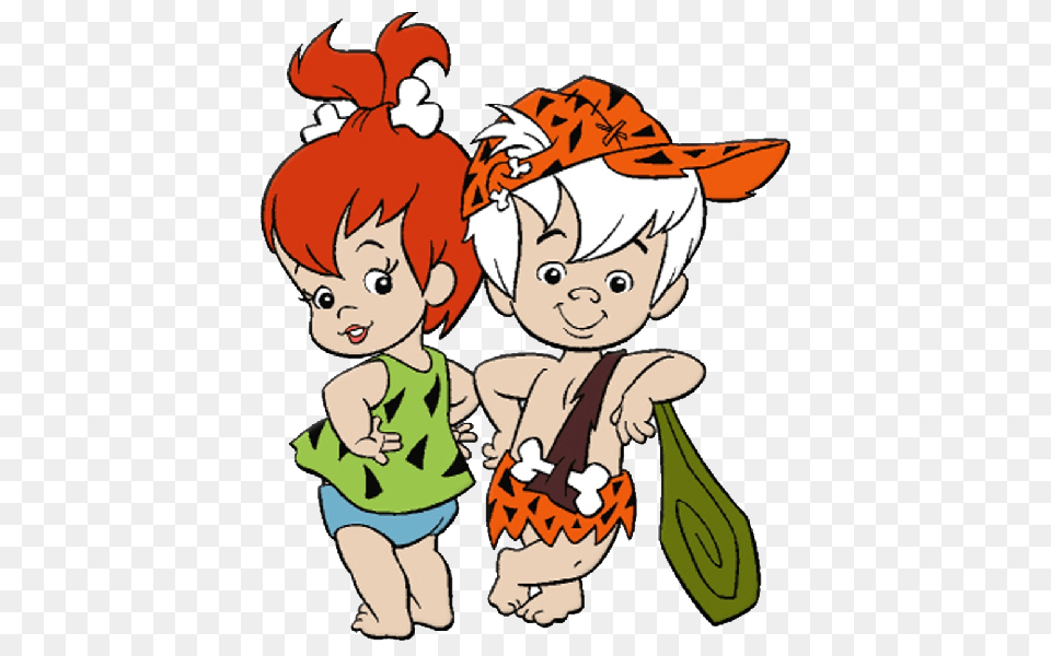 Baby Flintstones Baby Cartoon Characters Baby Clip Art Images Are, Person, Face, Head, Book Png Image