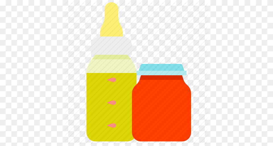 Baby Food Jar Juice Puree Icon, Ketchup, Bottle, Person Free Png