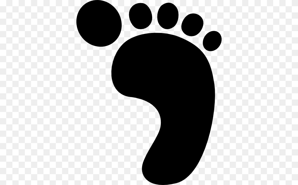 Baby Foot Clipart, Footprint Png