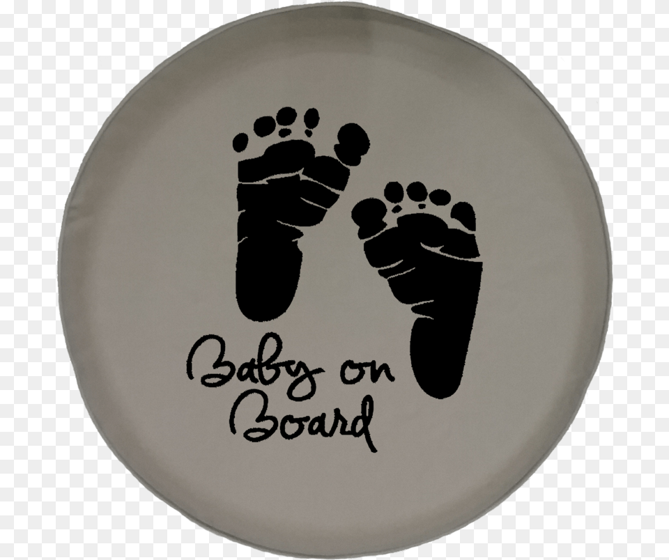 Baby Foot Print Baby Footprint, Plate Free Transparent Png