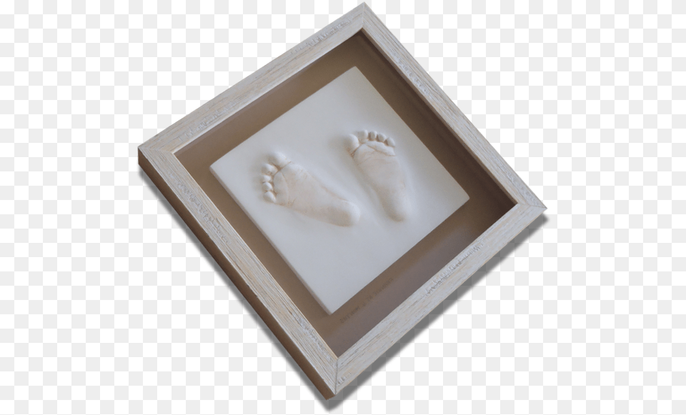 Baby Foot Prints Picture Frame Free Transparent Png