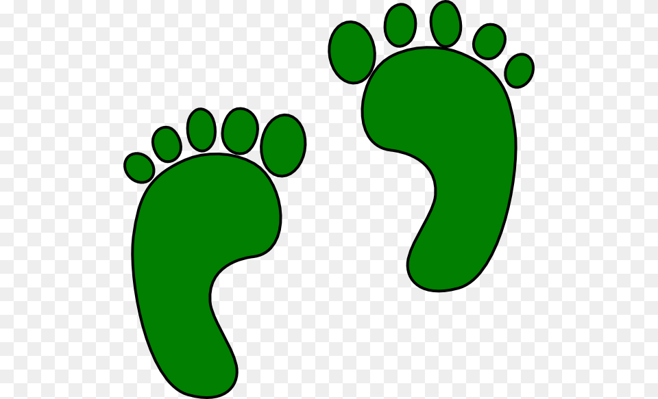 Baby Footprint Clipart In Black And White Free Transparent Png