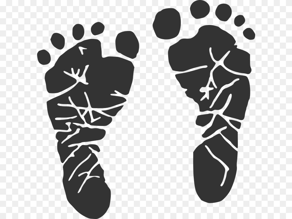 Baby Footprint Feet Baby Footprints, Person, Face, Head Free Transparent Png