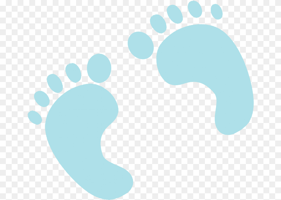 Baby Footprints Blue Infant, Footprint, Electronics, Hardware Png Image