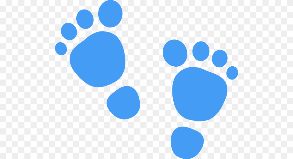 Baby Footprints Border Clip Art, Footprint Free Png