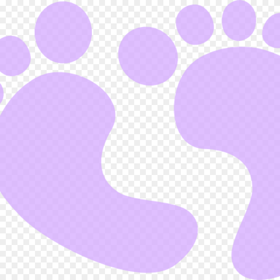 Baby Footprints Clipart Border, Footprint, Person Free Png Download