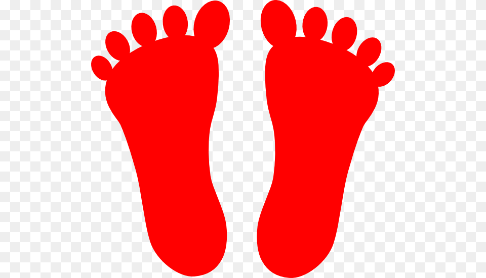 Baby Footprints Red Footprint Clipart, Dynamite, Weapon Free Png Download