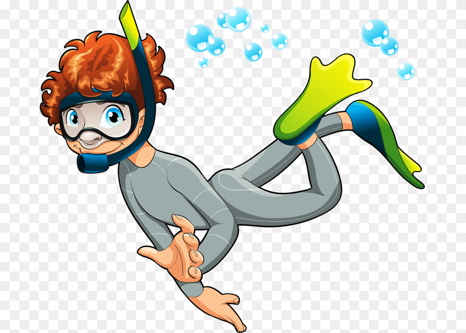 Baby Frogman, Nature, Outdoors, Water, Underwater Free Transparent Png