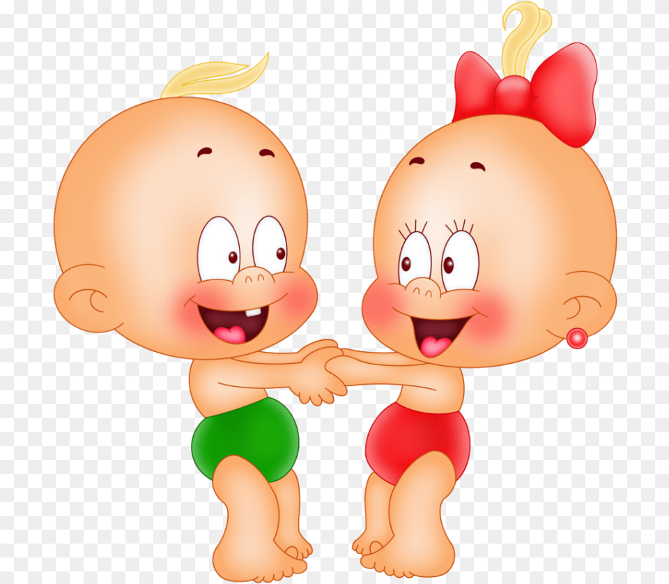 Baby Girl And Baby Boy Clipart Download Winni Windel, Person, Toy, Face, Head Png Image