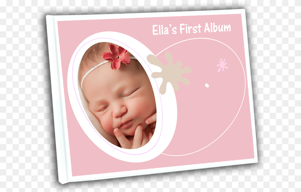 Baby Girl Classic Photo Book Der Glckliche Tag Der Mutter Fu Drucke Fotoblock, Face, Head, Newborn, Person Free Png