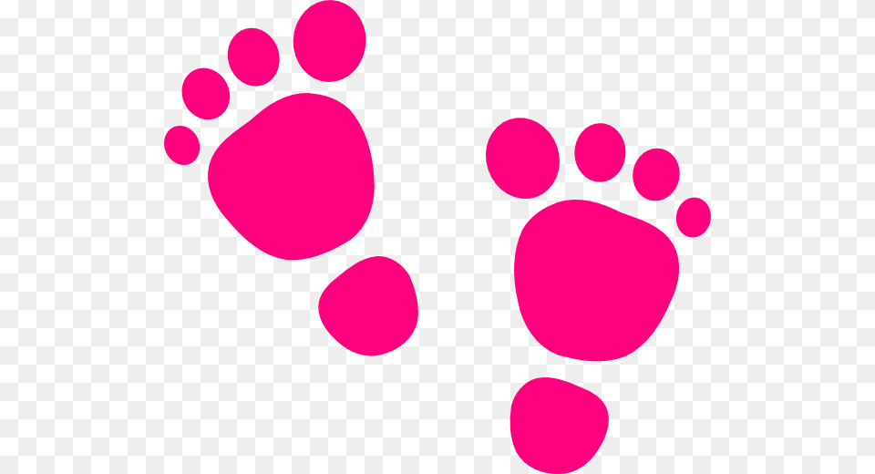 Baby Girl Clip Art, Footprint Png Image