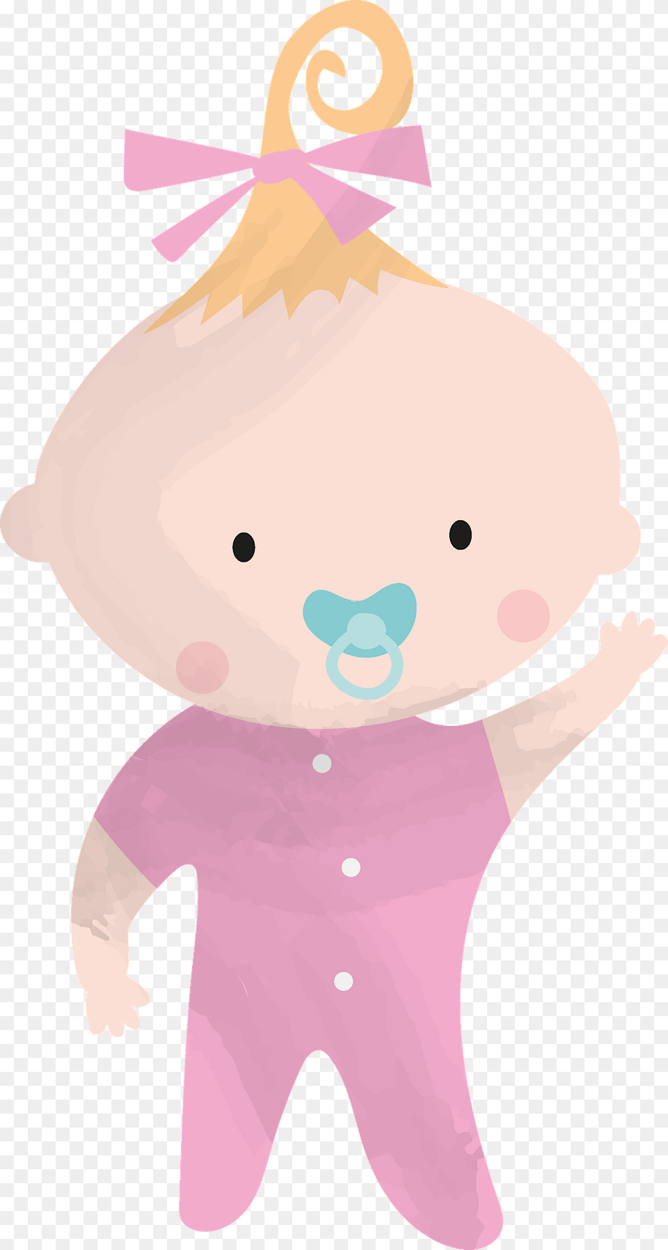 Baby Girl Clipart, Toy, Person, Plush Png