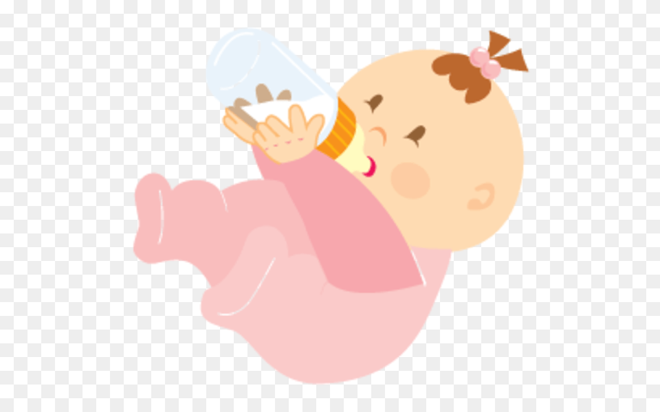 Baby Girl Clipart, Cream, Dessert, Food, Ice Cream Free Png Download