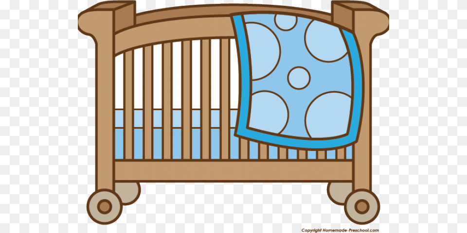 Baby Girl Clipart Crib Baby Crib Clipart, Furniture, Infant Bed Free Transparent Png