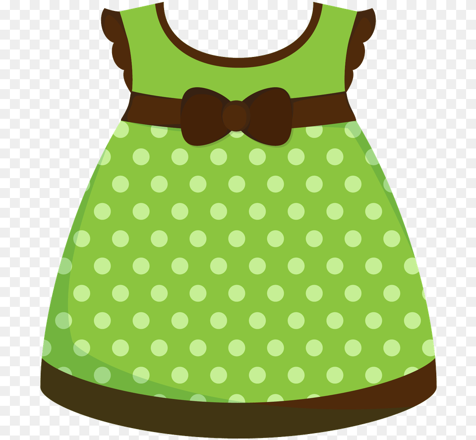 Baby Girl Dress Clipart Girl Dress Clipart, Pattern, Clothing, Polka Dot Png