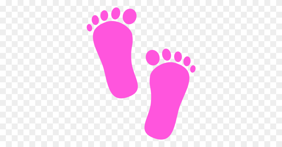 Baby Girl Footprints, Footprint Png